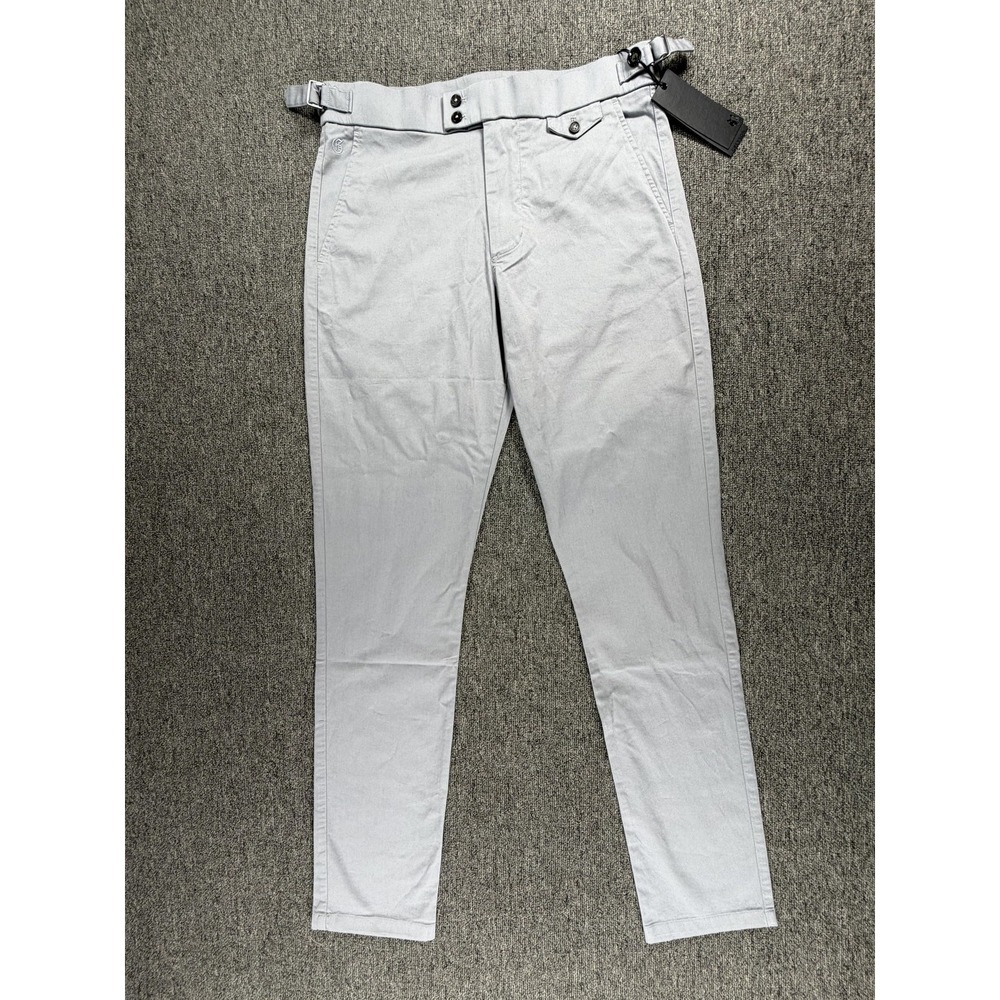 Greyson Pants Mens 30x32 Gray Amagansett Trouser Stretch Golf Chino Performance